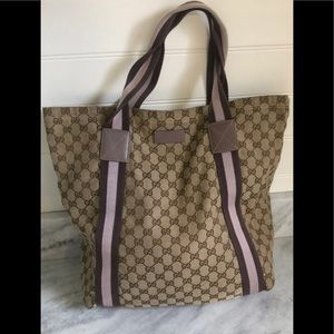 Gucci GG Sherry Canvas Tote